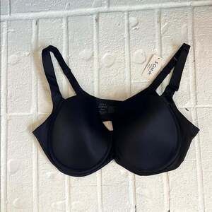 NWT Soma The Stunning Full Coverage Black Bra. 38D